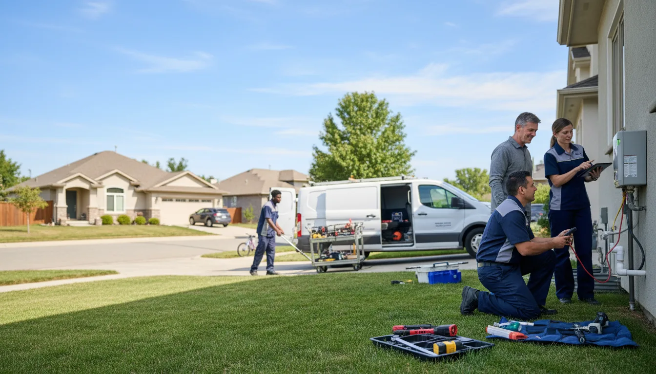 Tankless water heater service in North Bend, NE